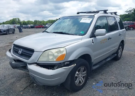 2004 Honda Pilot Exl from USA, damaged, VIN 2HKYF18524H532480